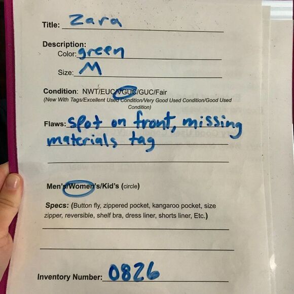 Zara Women Green Shirt Dress Medium - Picture 14 of 14